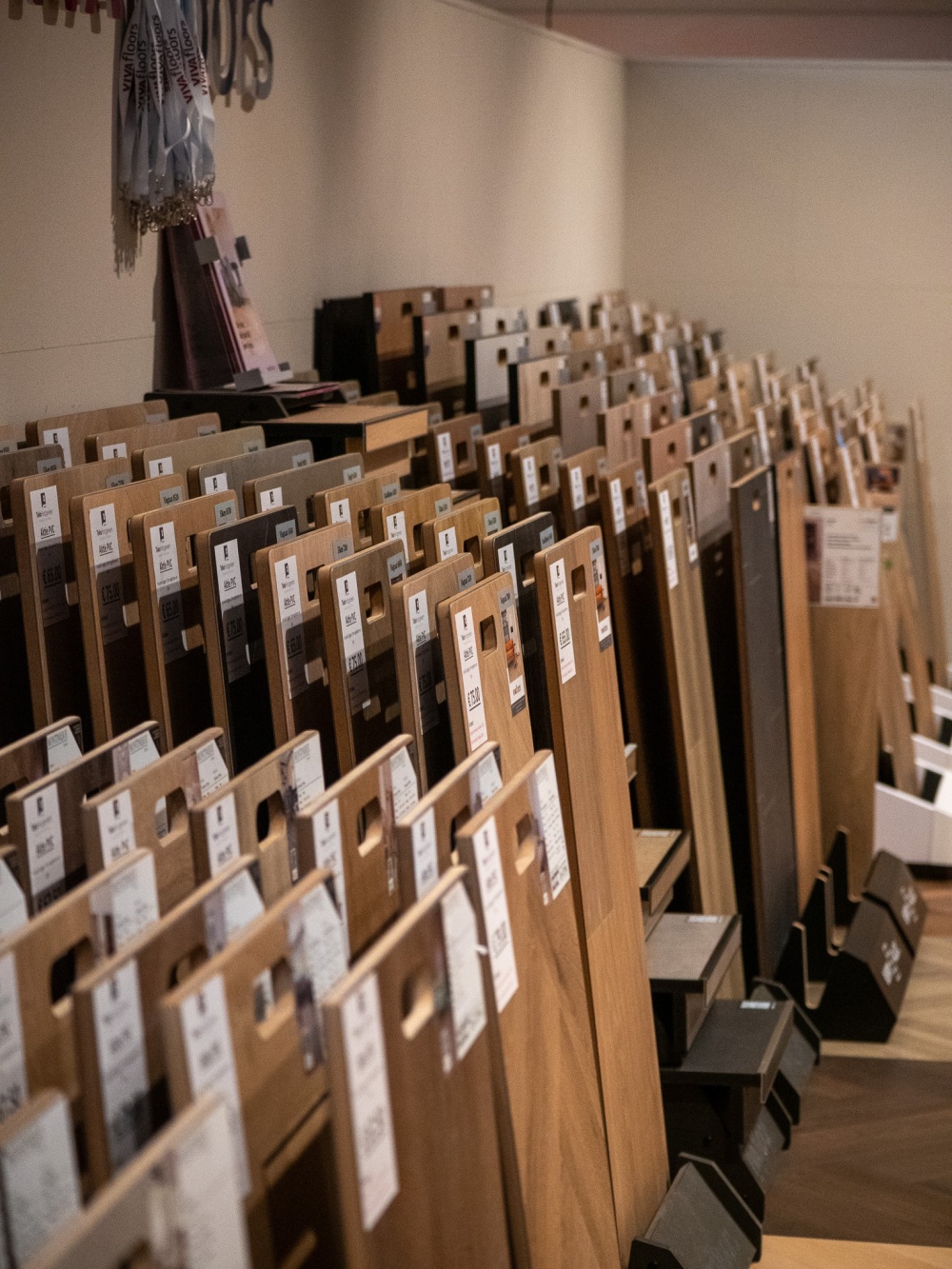 PVC vloeren in de winkel on sale